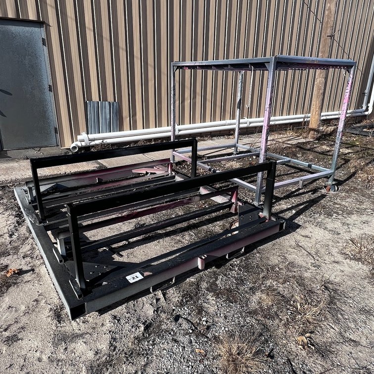 (3) Heavy Duty Assembly Racks