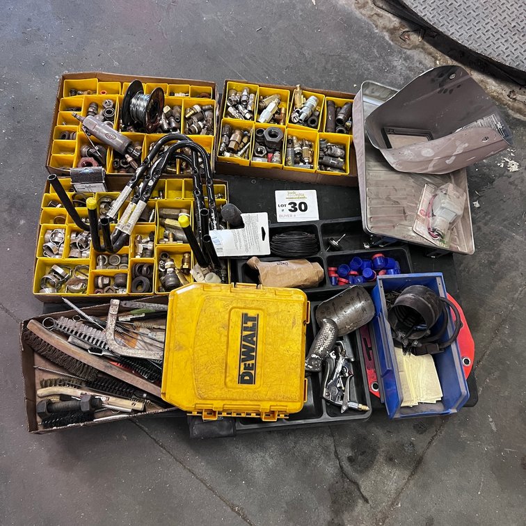 Air Fittings, Welding Helmet