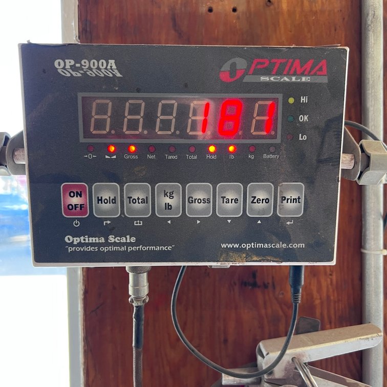 Optima OP-900A Floor Scale
