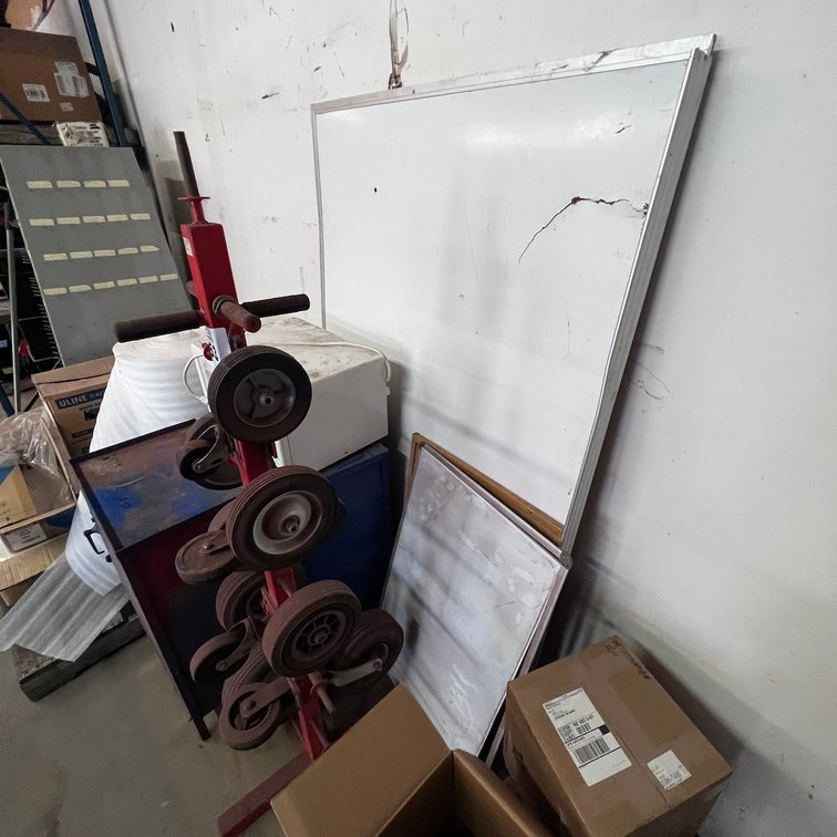 Display Rack, Cabinets & Marker Boards
