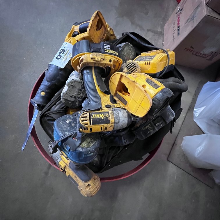 18-Volt DeWalt Tools