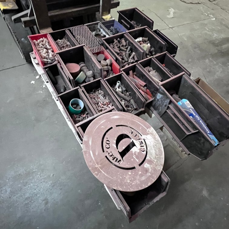 Plastic Parts Bins with Bolt Covers