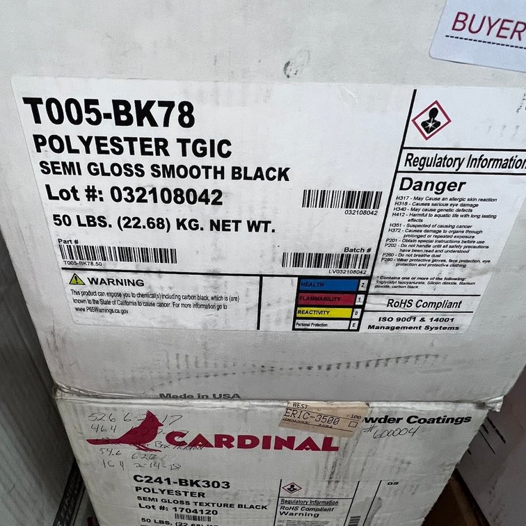 Powder Coating Boxes