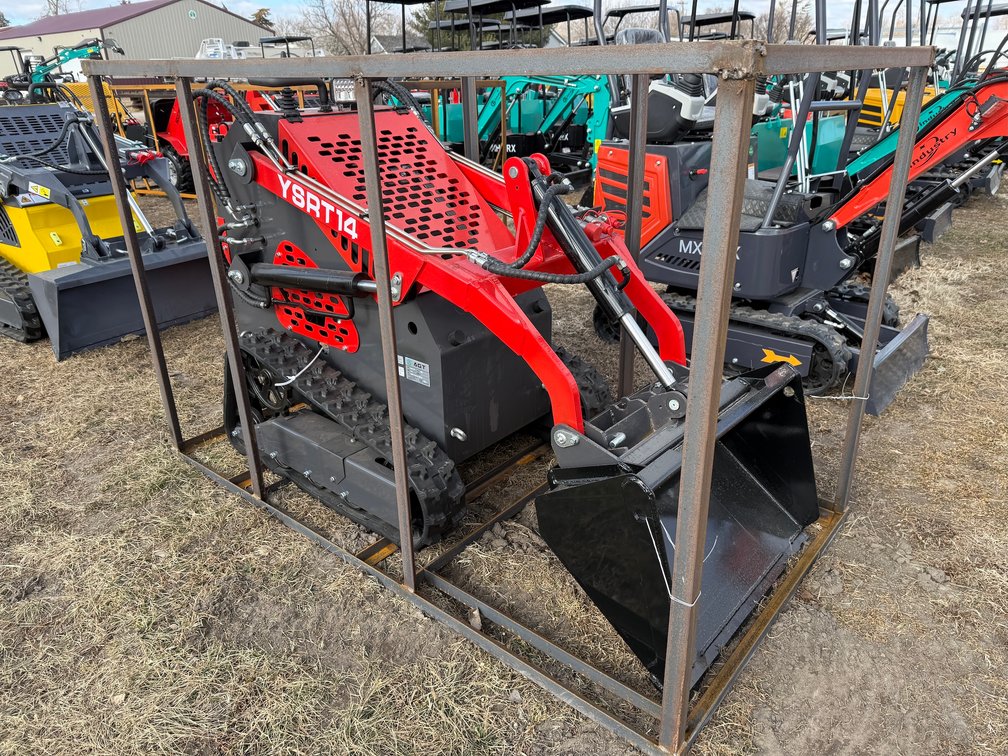 Unused 2025 AGT YSRT14 Track-Type Stand On Mini Skid Steer Loader - Gasoline