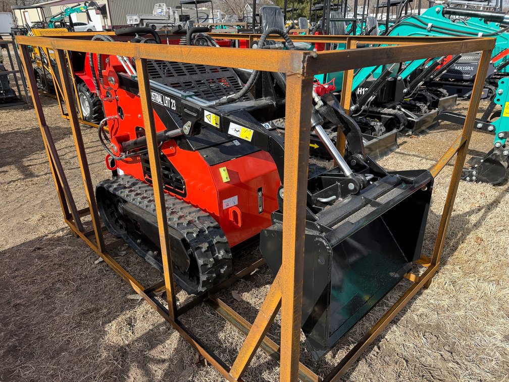 Unused 2025 AGT LRT23 Track-Type Stand On Mini Skid Steer Loader - Gasoline