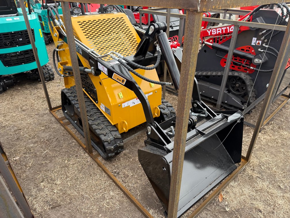 Unused 2025 AGT MX-MRT14 Track-Type Stand On Mini Skid Steer Loader - Gasoline