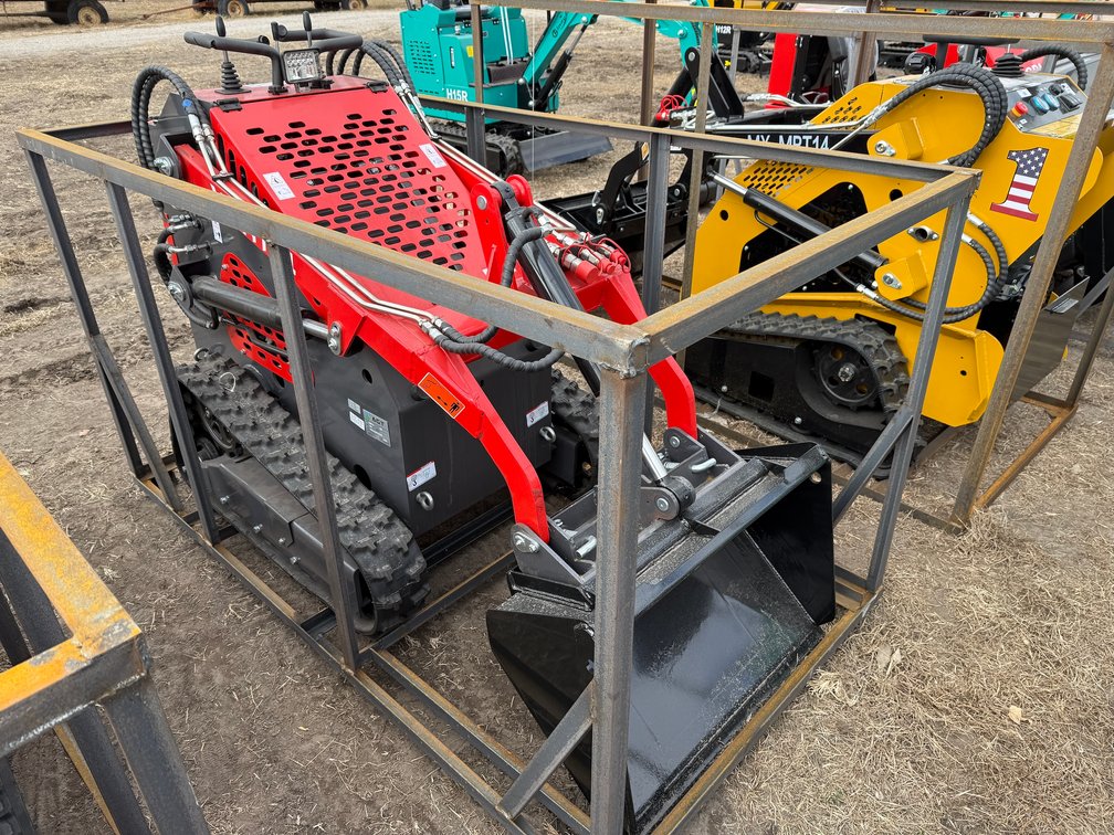 Unused 2025 AGT YSRT14 Track-Type Stand On Mini Skid Steer Loader - Gasoline
