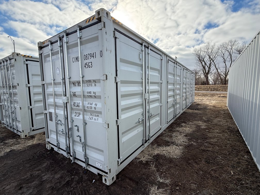 40 ft. Steel Shipping Container (Used 1 Trip)