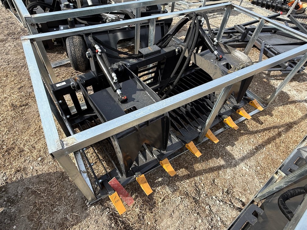 Unused LandHonor RGB-11-72W Heavy Duty Rock Grapple Attachment for Skid Steer Loaders