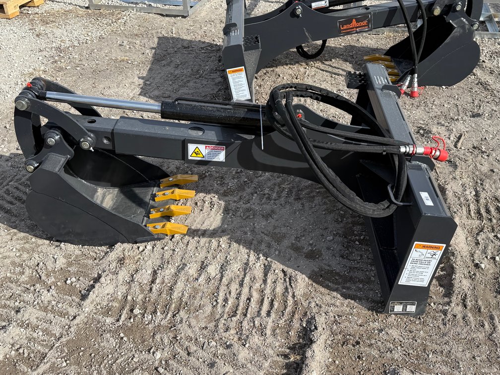 Unused LandHonor BH-12-72D Backhoe Bucket Arm for Skid Steer Loaders