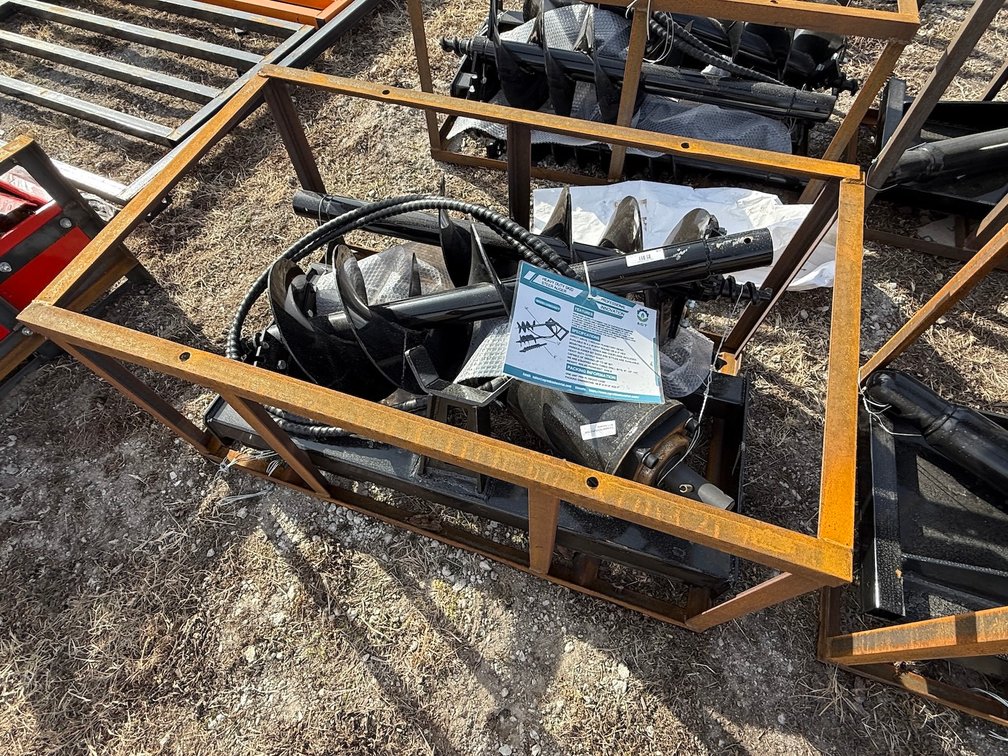 Unused AGT SSECAG-Y Heavy Duty Skid Steer Auger with (3) Bits