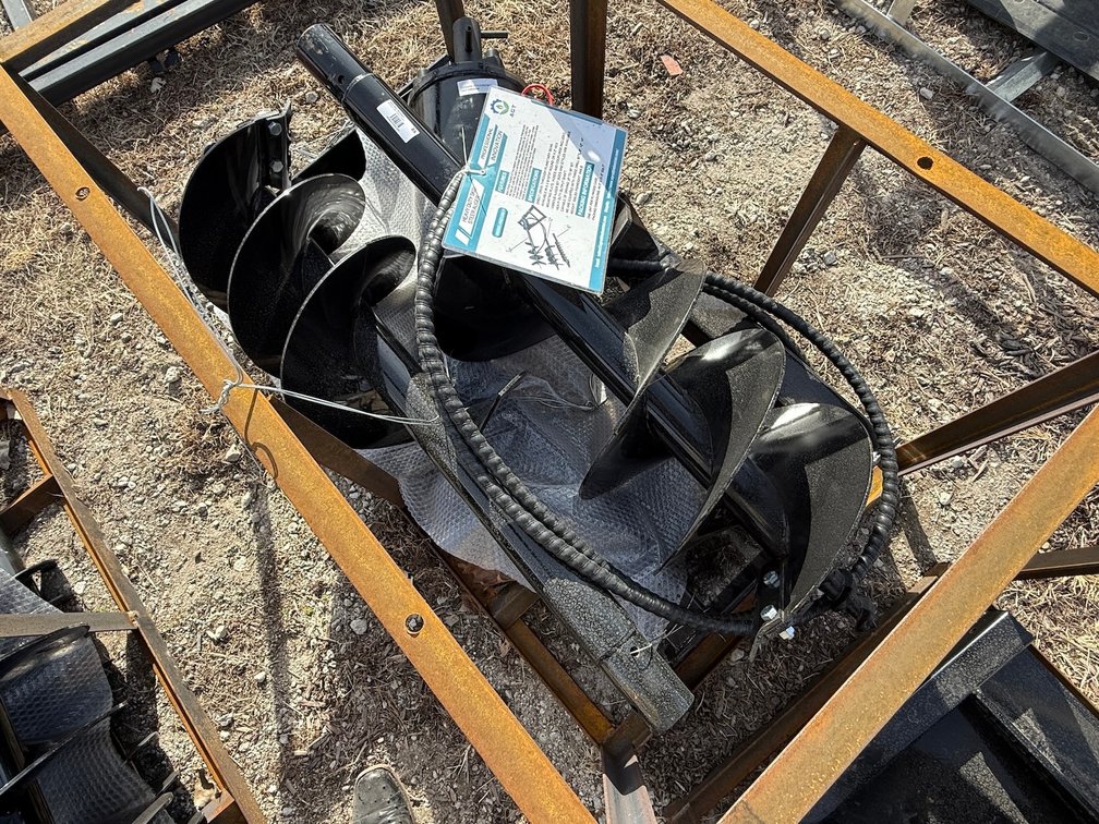 Unused AGT SSECAG-Y Heavy Duty Skid Steer Auger with (3) Bits