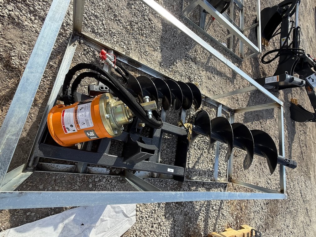 Unused LandHonor SAD-12-23C Skid Steer Auger Attachment with Bits