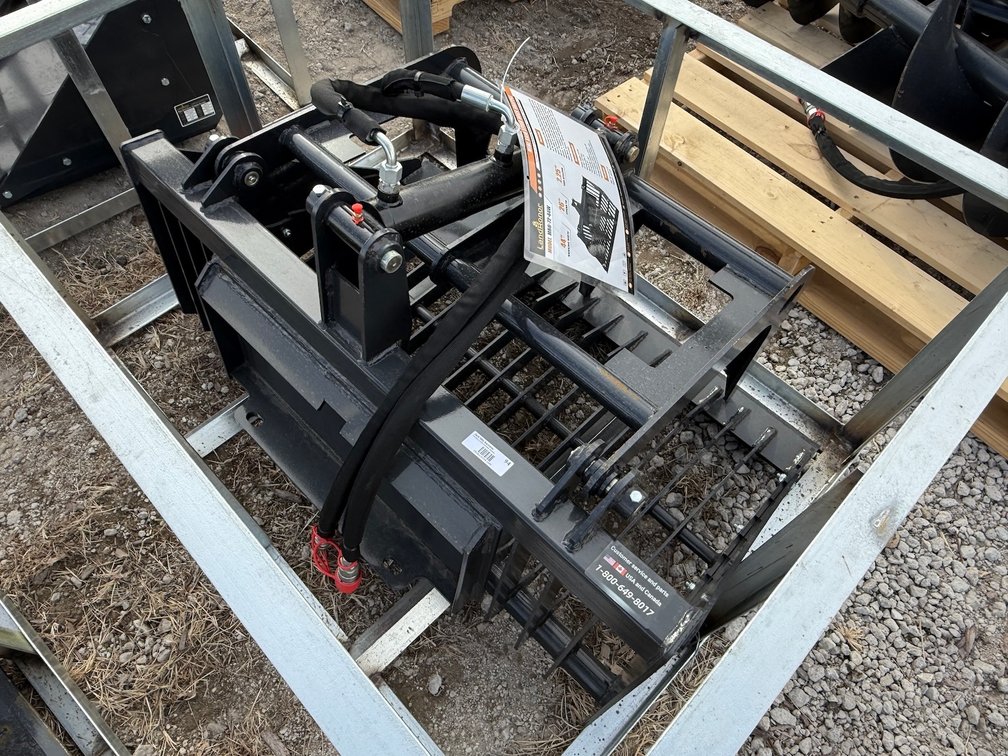 Unused LandHonor MRB-72-44W Mini Skid Steer Rock Grapple Attachment