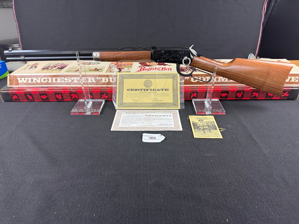 Winchester 94 Buffalo Bill Commemorative Lever Action Saddle Ring Carbine Rifle