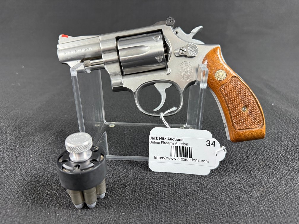 Smith & Wesson 66-2 Stainless Steel Double Action Revolver