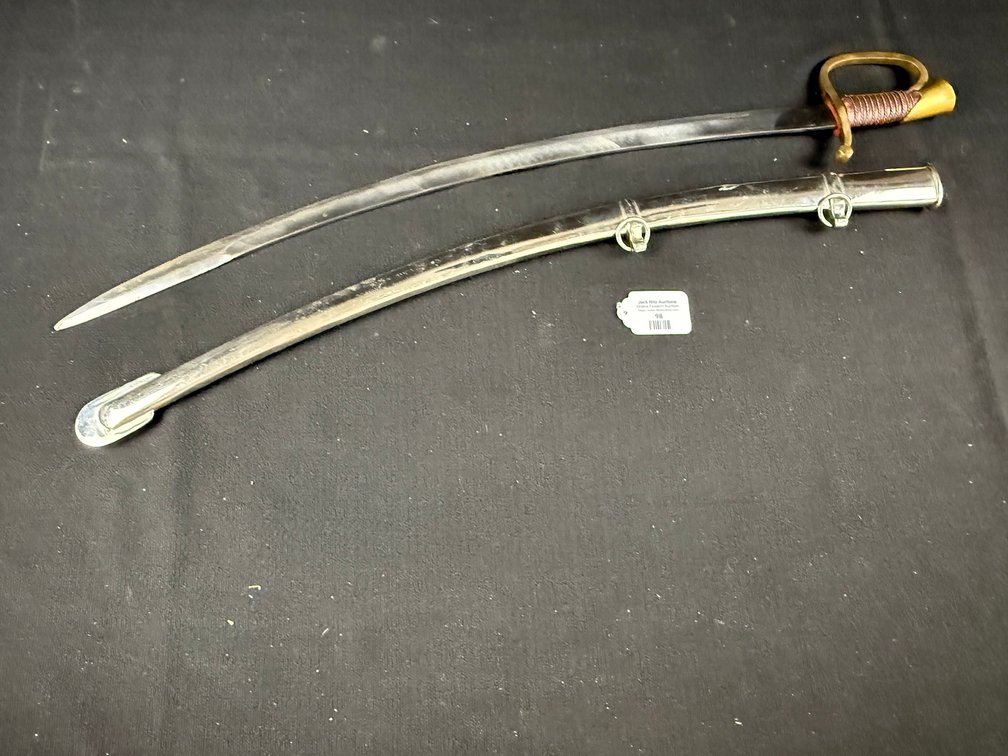 Unmarked Officers Dress Sword with Sheath