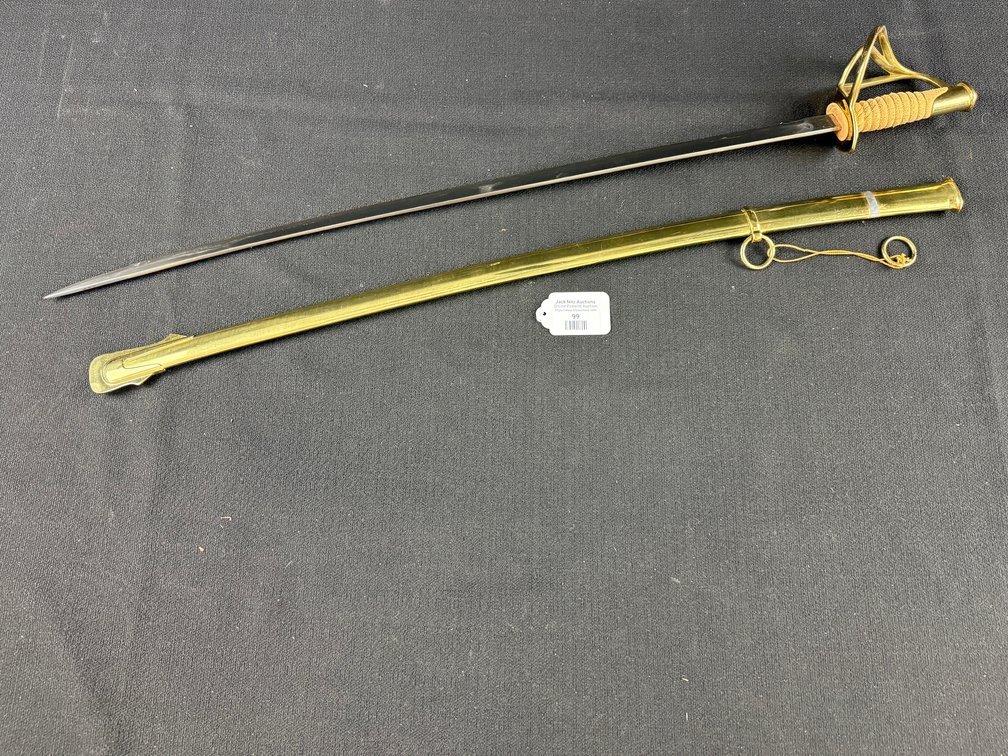 CSA Officer's Dress Sword with Sheath