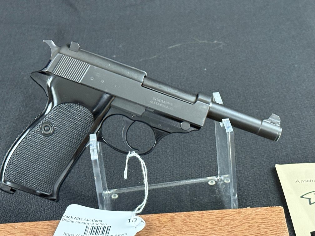 Walther P38 9mm Semi-Auto Pistol