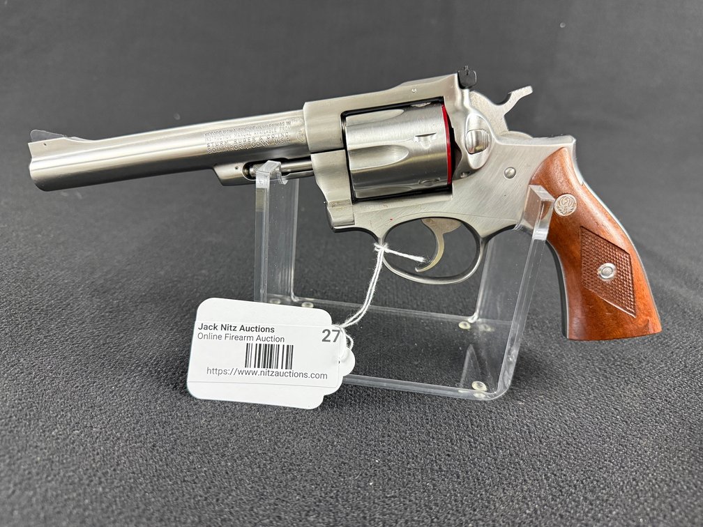 Ruger Security Six Stainless Steel Double Action Revolver