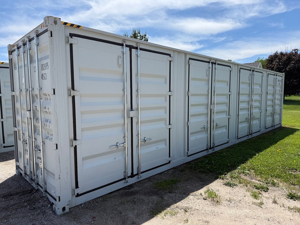 2026 40 ft. High Cube Multi Door Steel Shipping Container (Used 1 Trip)