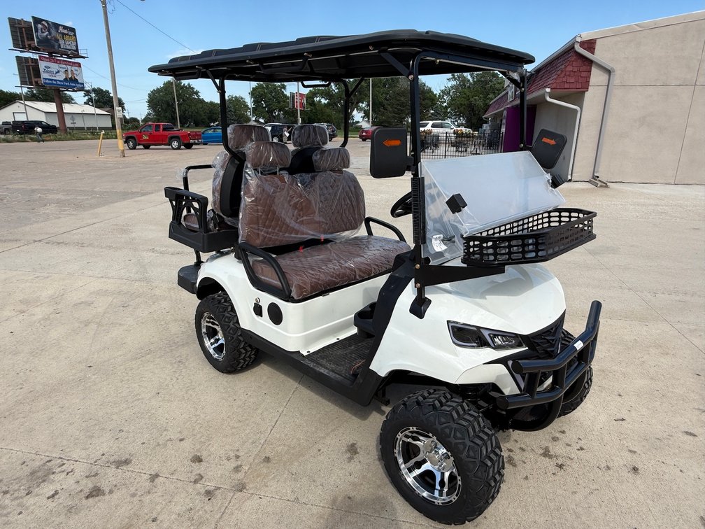 New SDLANCH SDLGC80 4-Person Electric Golf Cart