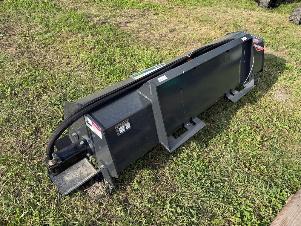 Unused 2025 Wolverine TL-12-72W Skid Steer Hydraulic Rotary Tiller Attachment