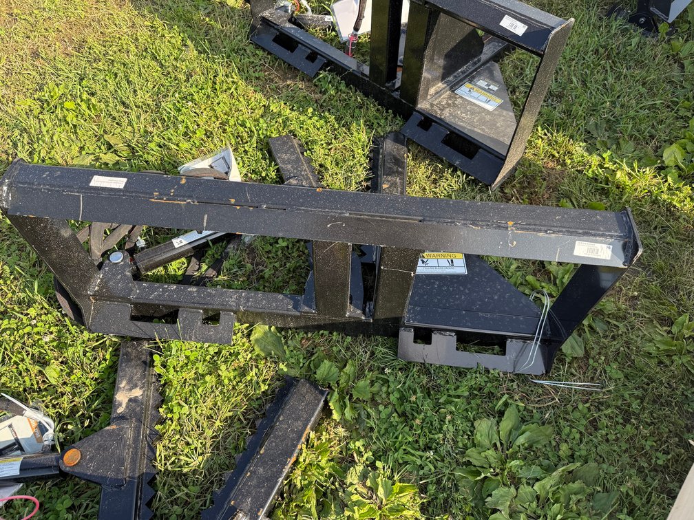 Unused 2025 Wolverine TP08 Skid Steer Tree Puller Attachment