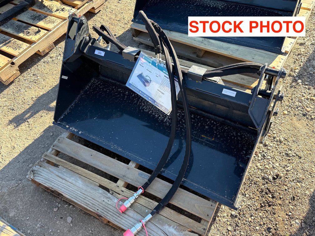 Unused 2025 Wolverine MCB-11-48W Mini Skid Steer Combination Bucket Attachment