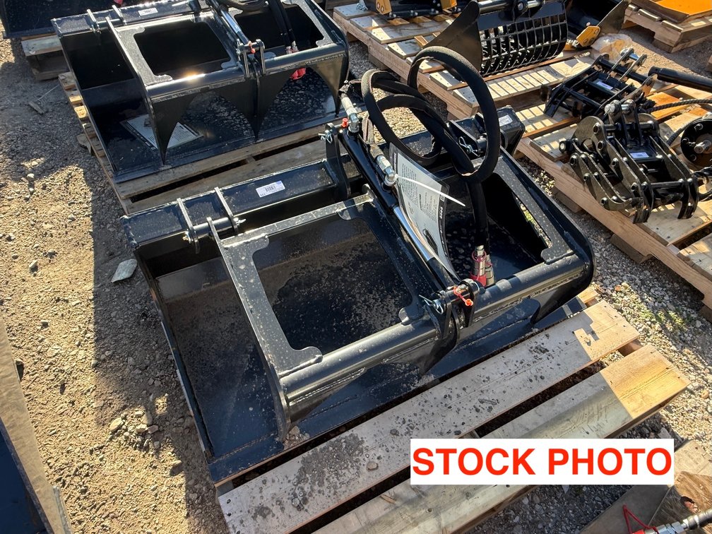 Unused 2026 Wolverine MSG-11-44W Mini Skid Steer Stump Grapple Attachment