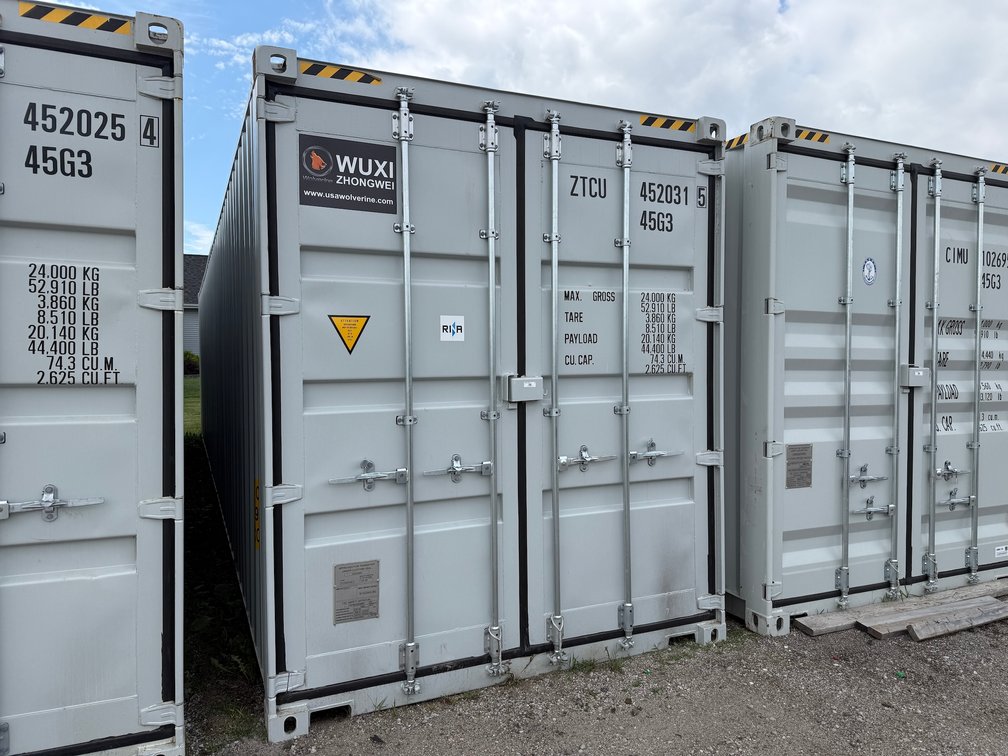 2026 40 ft. High Cube Multi Door Steel Shipping Container (Used 1 Trip)