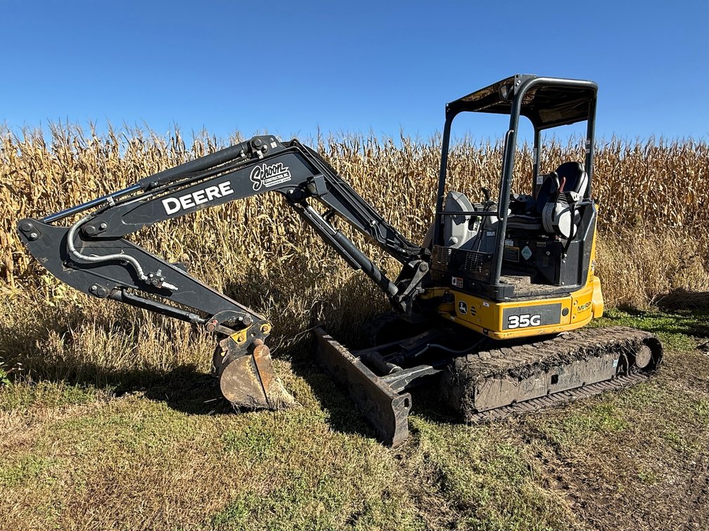 2021 John Deere 35G Hydraulic Track-Type Mini Excavator