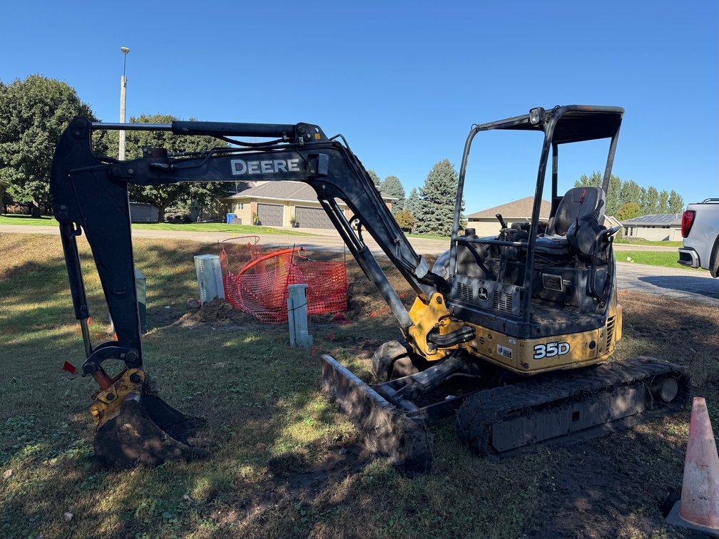 2010 John Deere 35D Hydraulic Track-Type Mini Excavator
