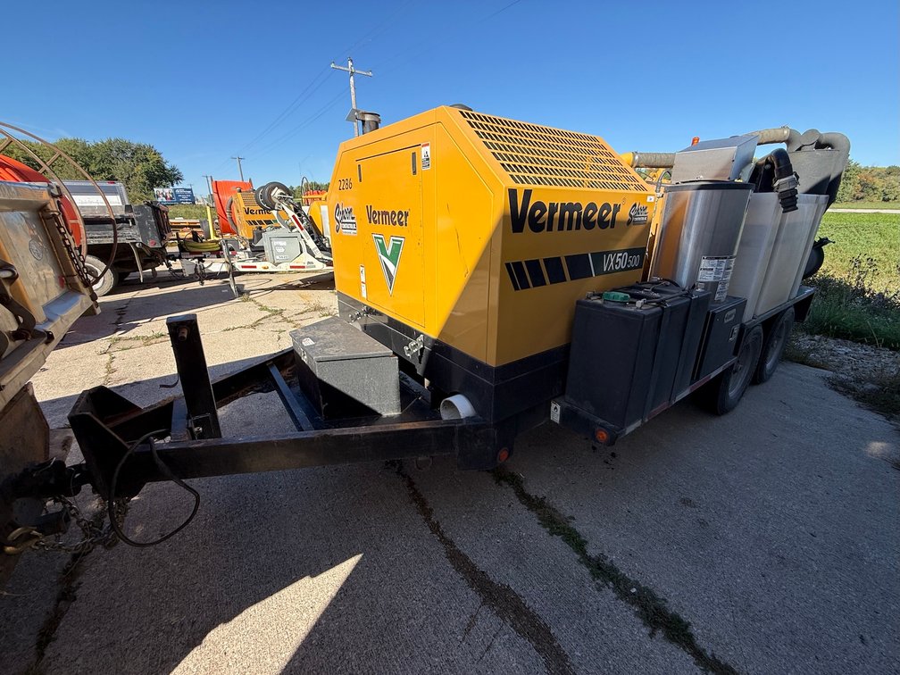 2023 Vermeer VX50-500 Portable Vac Trailer