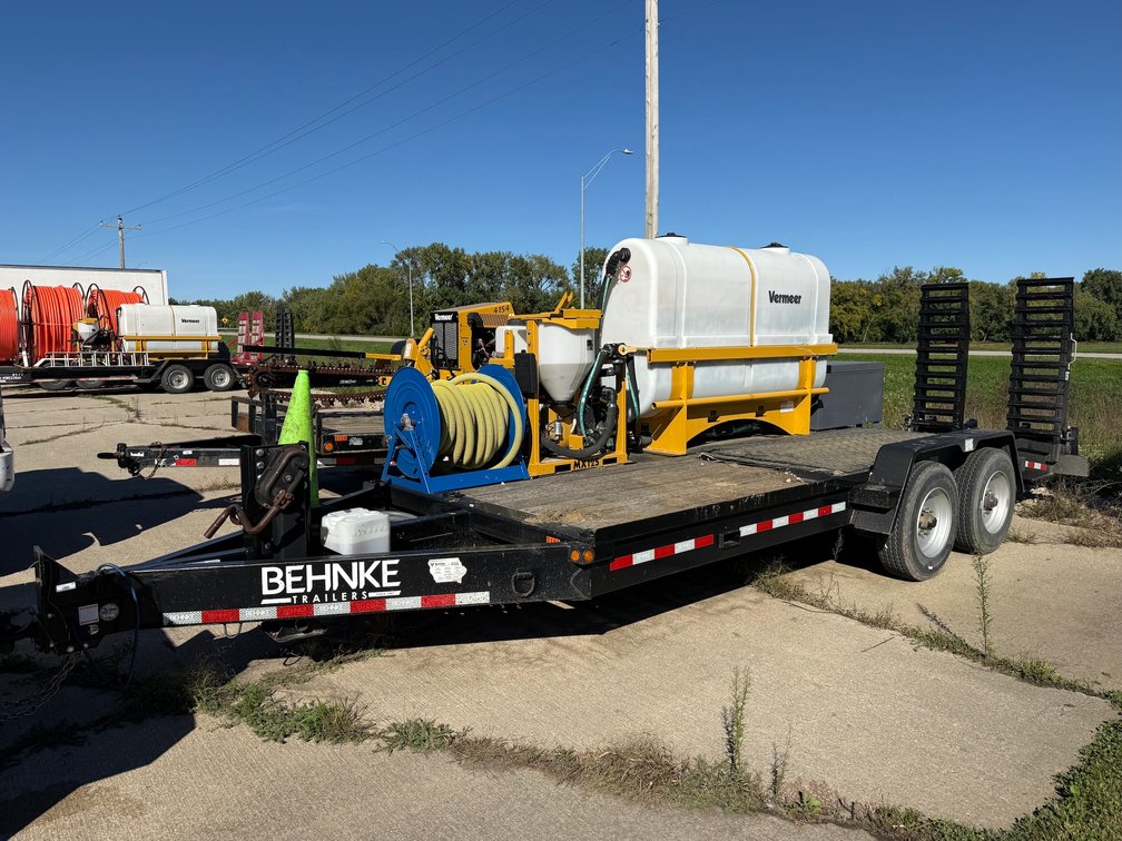 2022 Behnke 20 ft. Tandem Axle Flatbed Tag Trailer