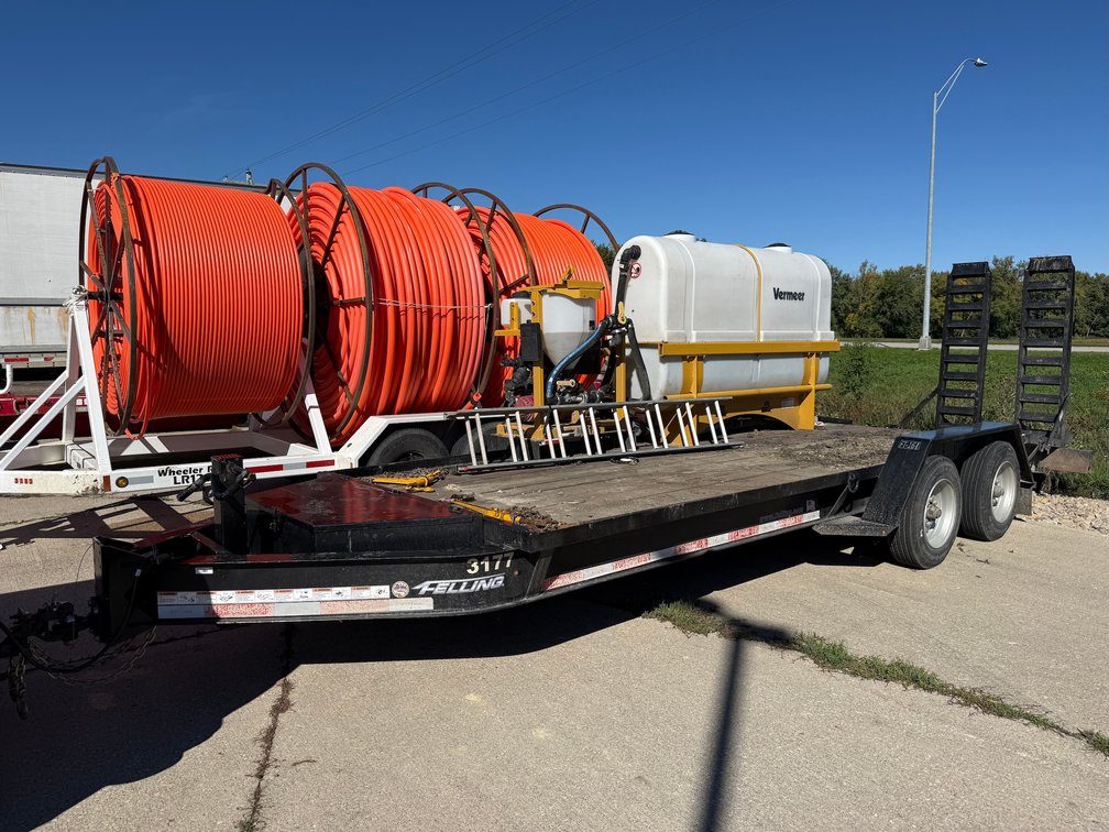 2021 Felling Tandem Axle Flatbed Tag Trailer
