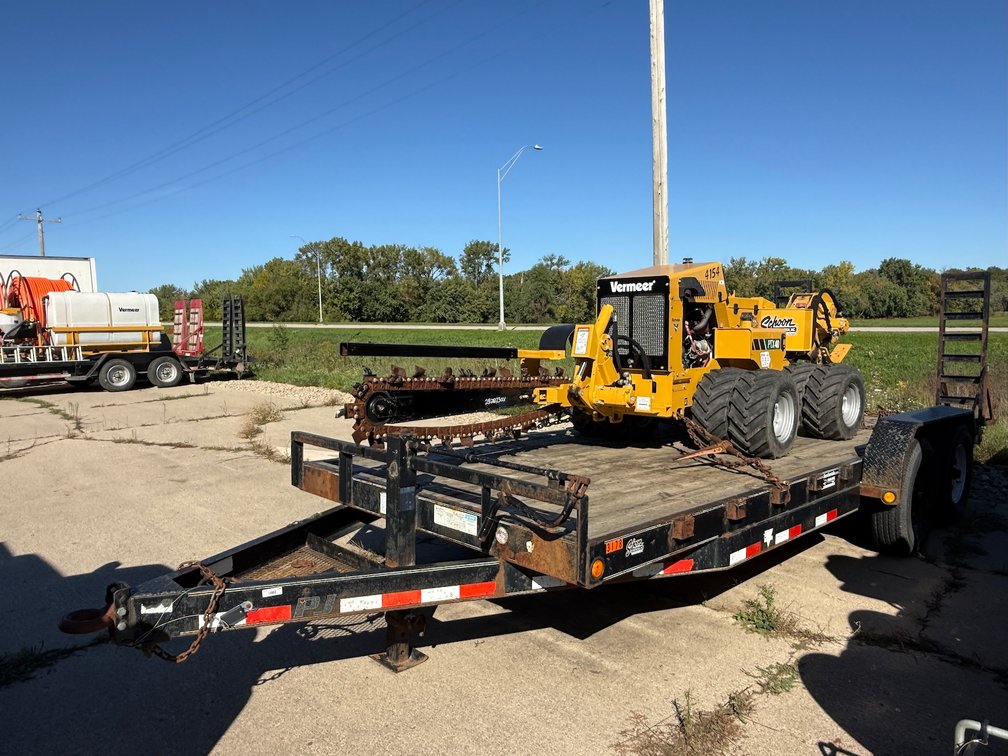 2012 PJ Trailers 20 ft. Flatbed Tag Trailer