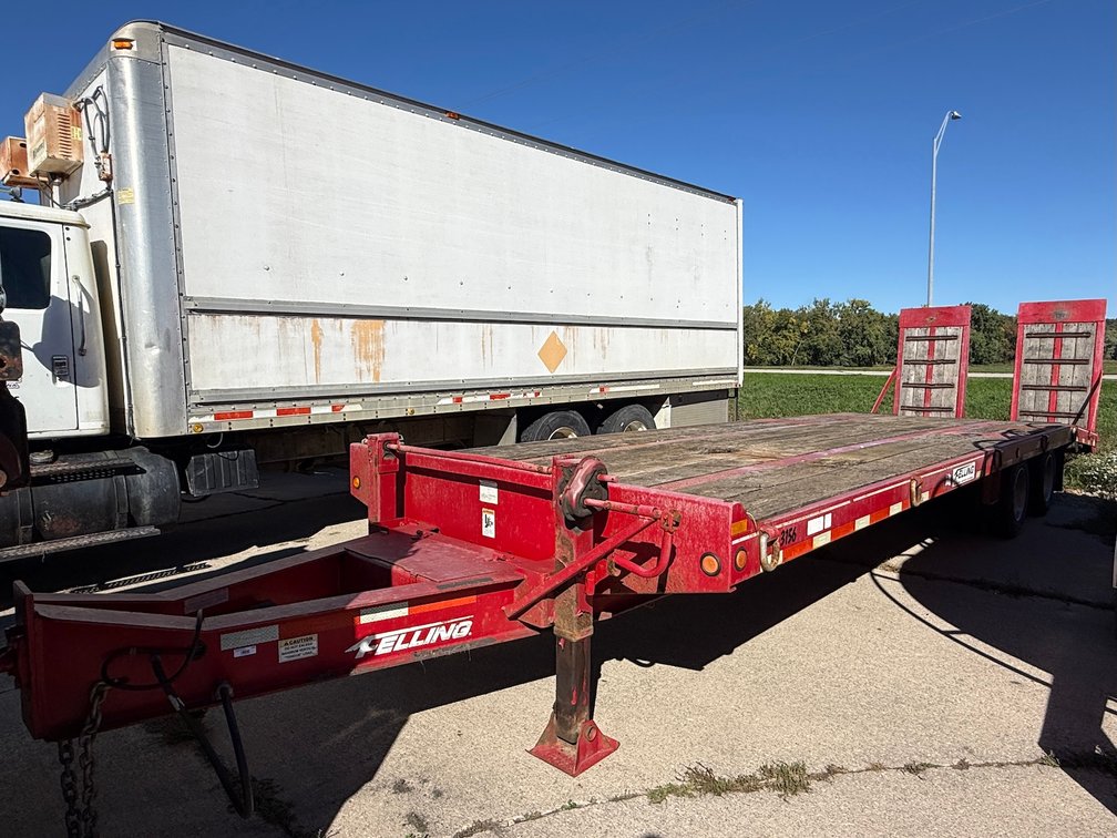 2012 Felling FT-40-2TA 40 ft. Flatbed Tag Trailer