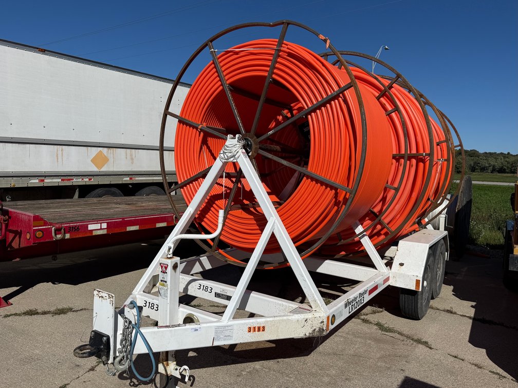 2024 Slabach Enterprises Wheeler Reeler Tandem Axle 3-Reel Trailer