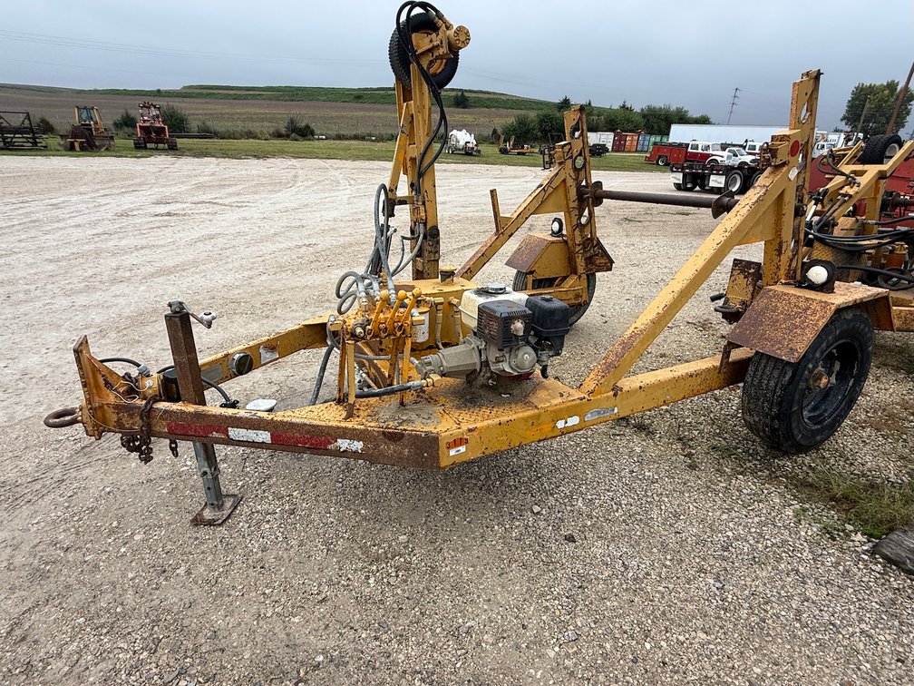 2000 Wheeler Reeler Single Axle Reel Trailer