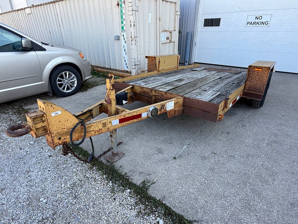 1981 Belshe Single Axle Trailer