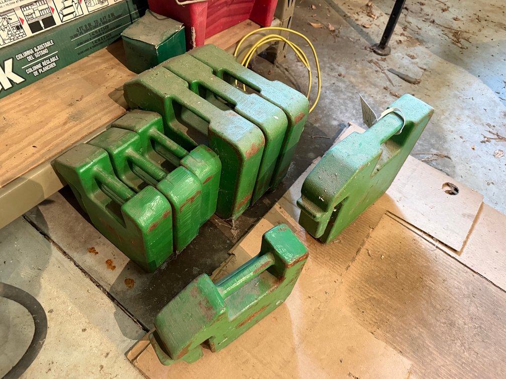 70 lb. & 42 lb. Tractor Weights
