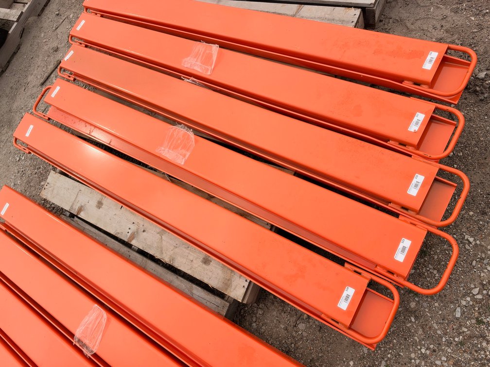 Pair or (2) Wolverine EX-66-78L Pallet Fork Extensions