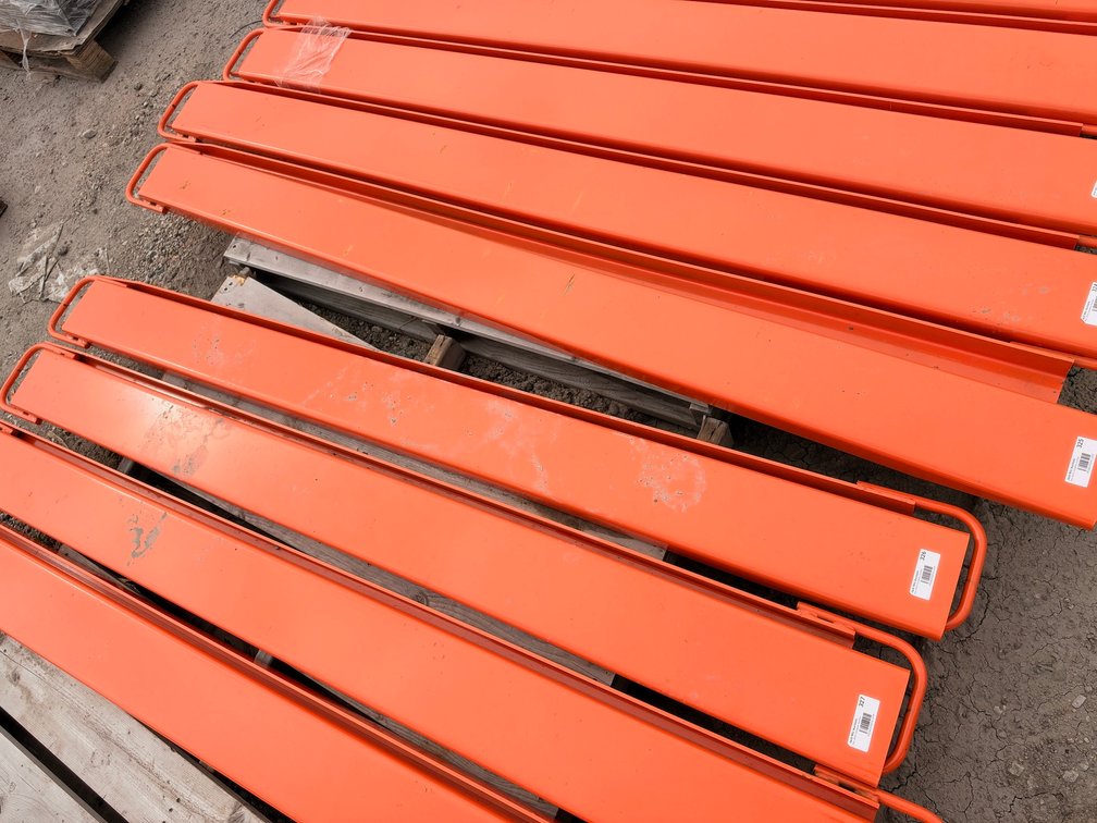 Pair or (2) Wolverine EX-66-78L Pallet Fork Extensions