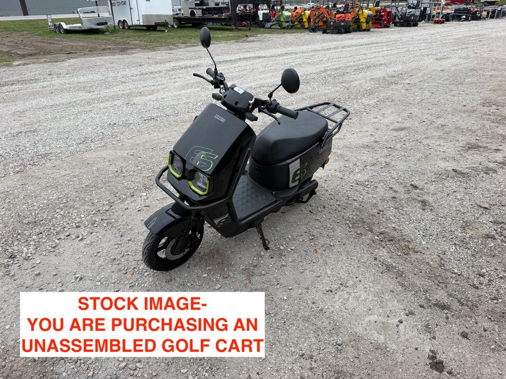 SDLANCH IRMOTO 2-Wheel Moped (UNASSEMBLED - BUYER RESPONSIBLE FOR ASSEMBLING)