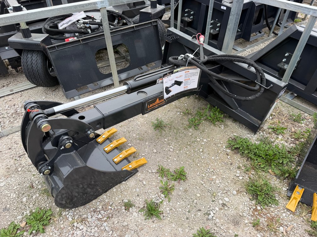 LandHonor BH-12-72D Big Arm Backhoe Attachment for Skid Steer Loaders