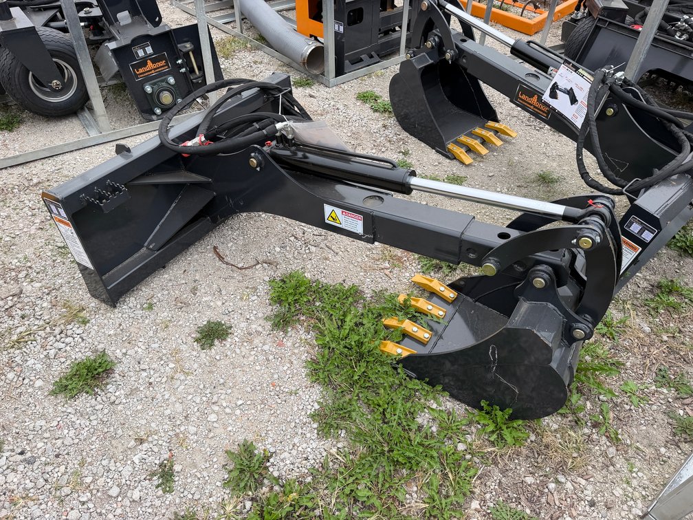 LandHonor BH-12-72D Big Arm Backhoe Attachment for Skid Steer Loaders