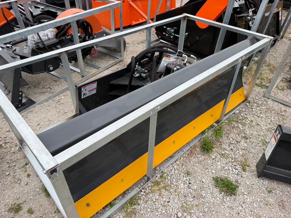 Wolverine SWDB-11-84W Hydraulic Drive 6-Way Dozer Blade for Skid Steer Loaders