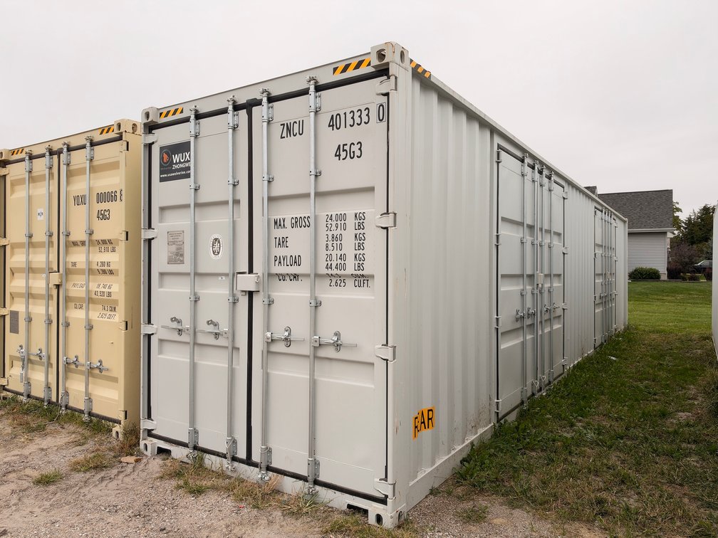 2026 40 ft. High Cube Multi Door Steel Shipping Container (Used 1 Trip)