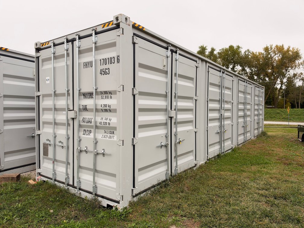 2026 40 ft. High Cube Multi Door Steel Shipping Container (Used 1 Trip)